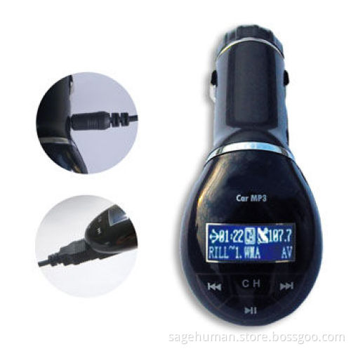 Car MP3 Player with 20 Keys Remote Control, Supports External Audio Player and USB Disk